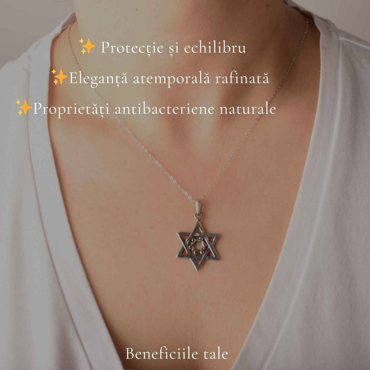 Colier Merkaba din Argint 925 – CraftMystic