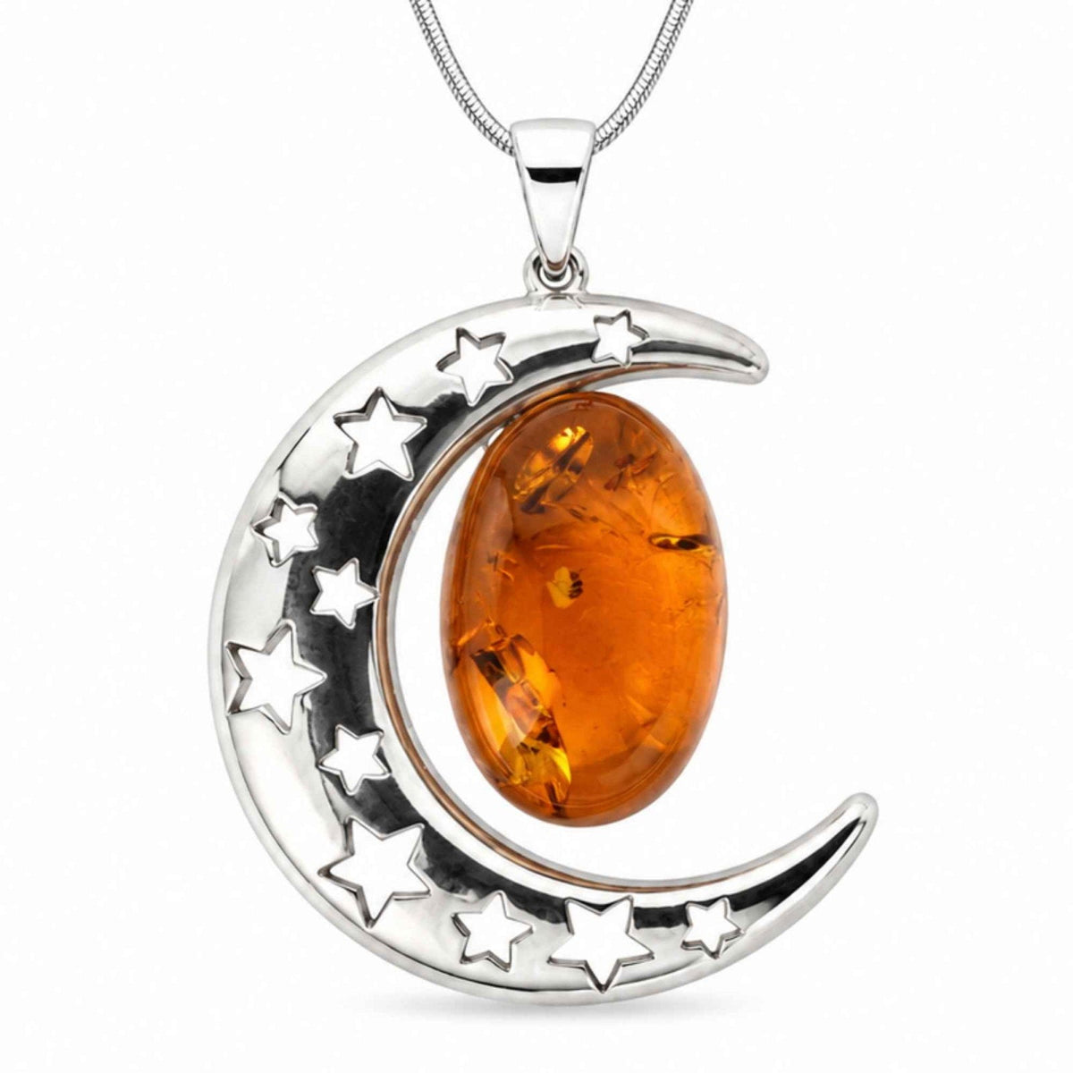 Colier cu Chihlimbar, Argint 925 – CraftMystic