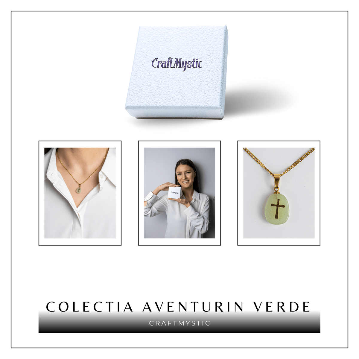 Putere, Speranta si Credinta – Aventurin Verde si Cruce Auriu