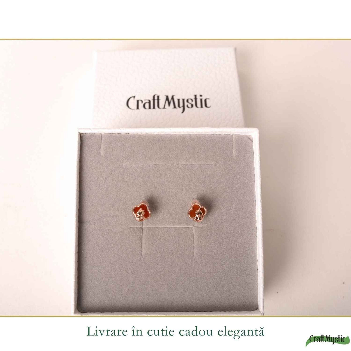 Cercei cu Agat, Argint 925 – CraftMystic