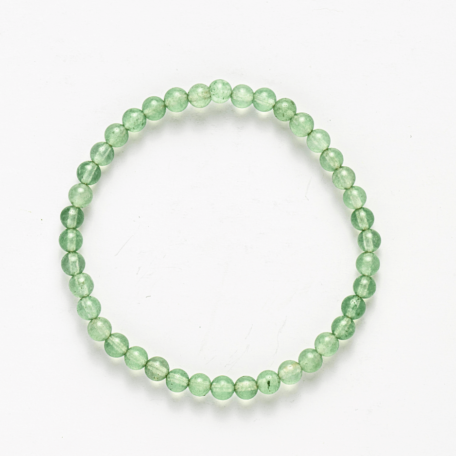 Bratara Elastica din Aventurin Verde 5mm – Noroc si Abundenta