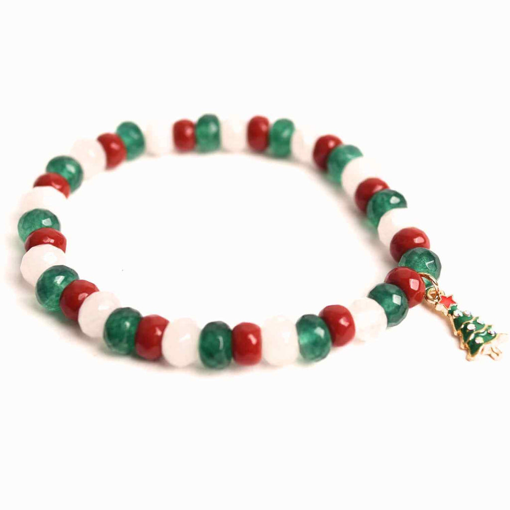 Bratara Jasp Rosu, Verde si Jad Alb – Echilibru si Protectie