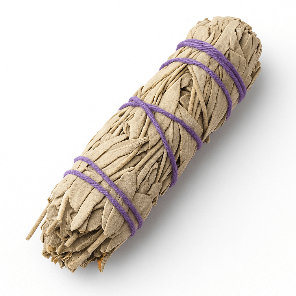 Buchet Salvie Alba California 10-12 cm - Curatare si Purificare Spirituala