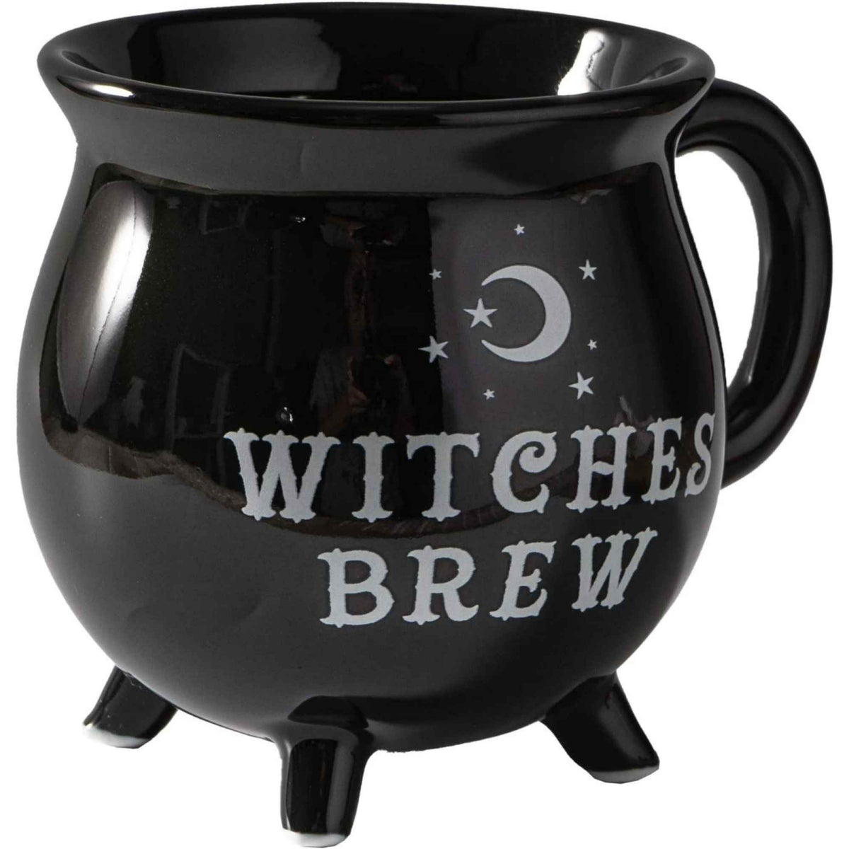 Cana model ceaun magic cu inscriptia Witches brew