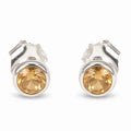 Cercei cu Citrin, Argint 925 – CraftMystic