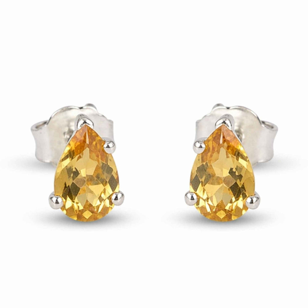 Cercei cu Citrin, Argint 925 – CraftMystic