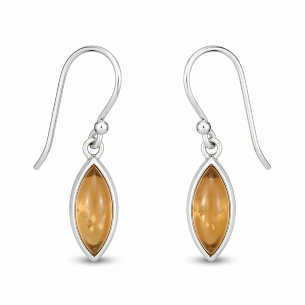 Cercei cu Citrin, Argint 925 – CraftMystic