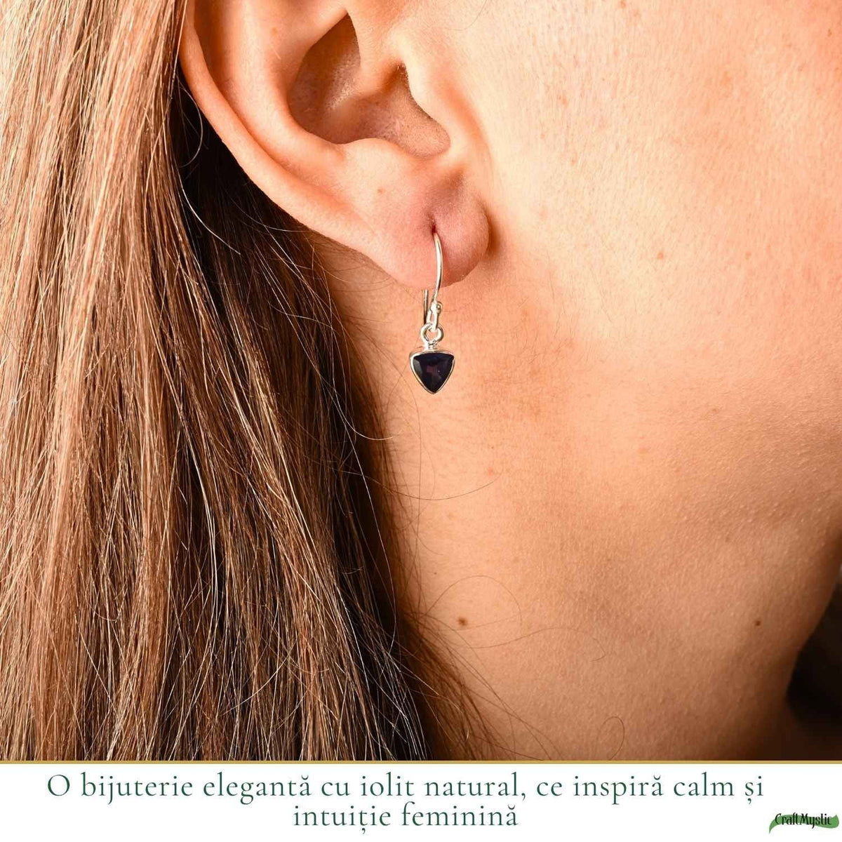 Cercei cu Iolit, Argint 925 – CraftMystic