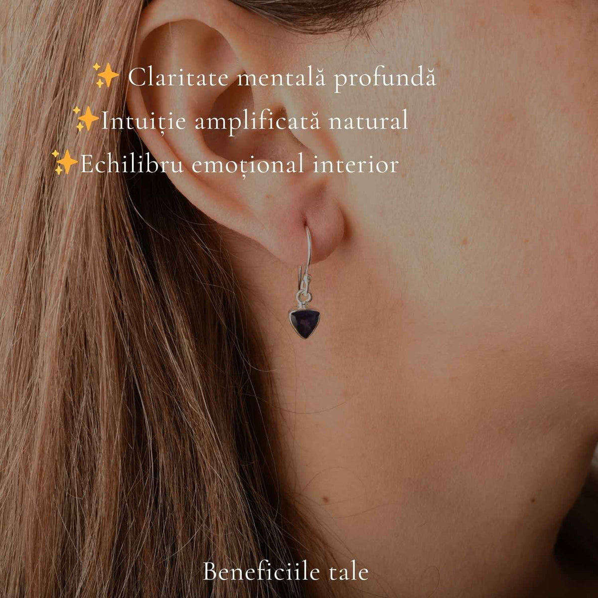 Cercei cu Iolit, Argint 925 – CraftMystic