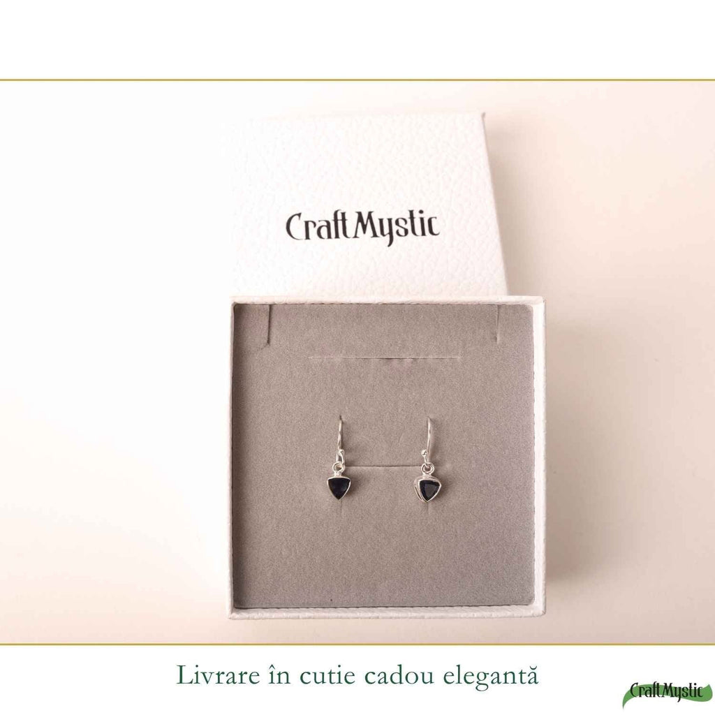 Cercei cu Iolit, Argint 925 – CraftMystic