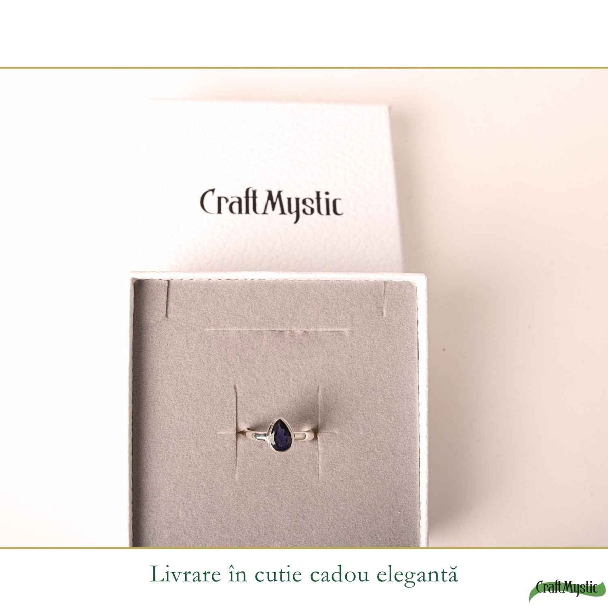 Inel cu Iolit, Argint 925 – CraftMystic