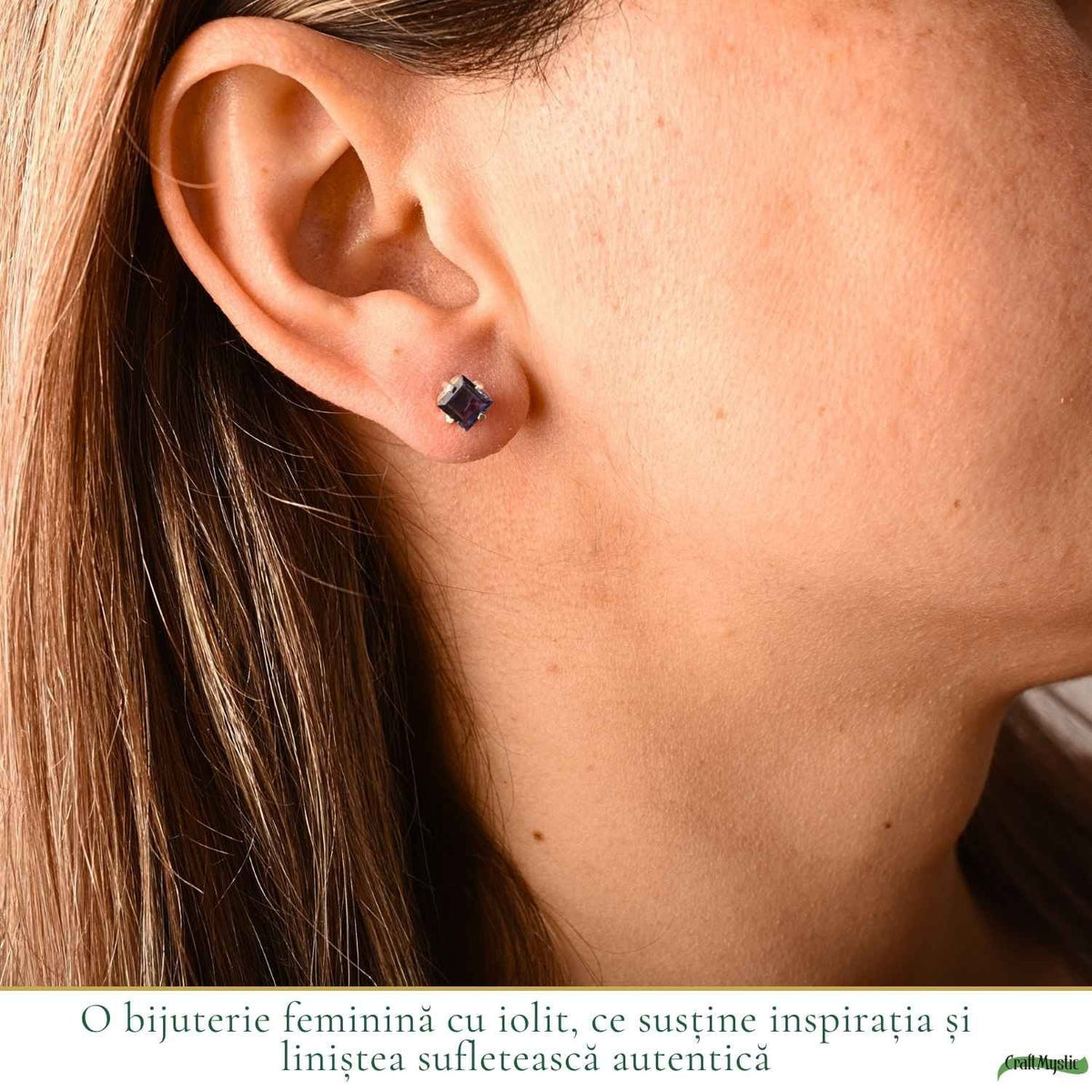 Cercei cu Iolit, Argint 925 – CraftMystic