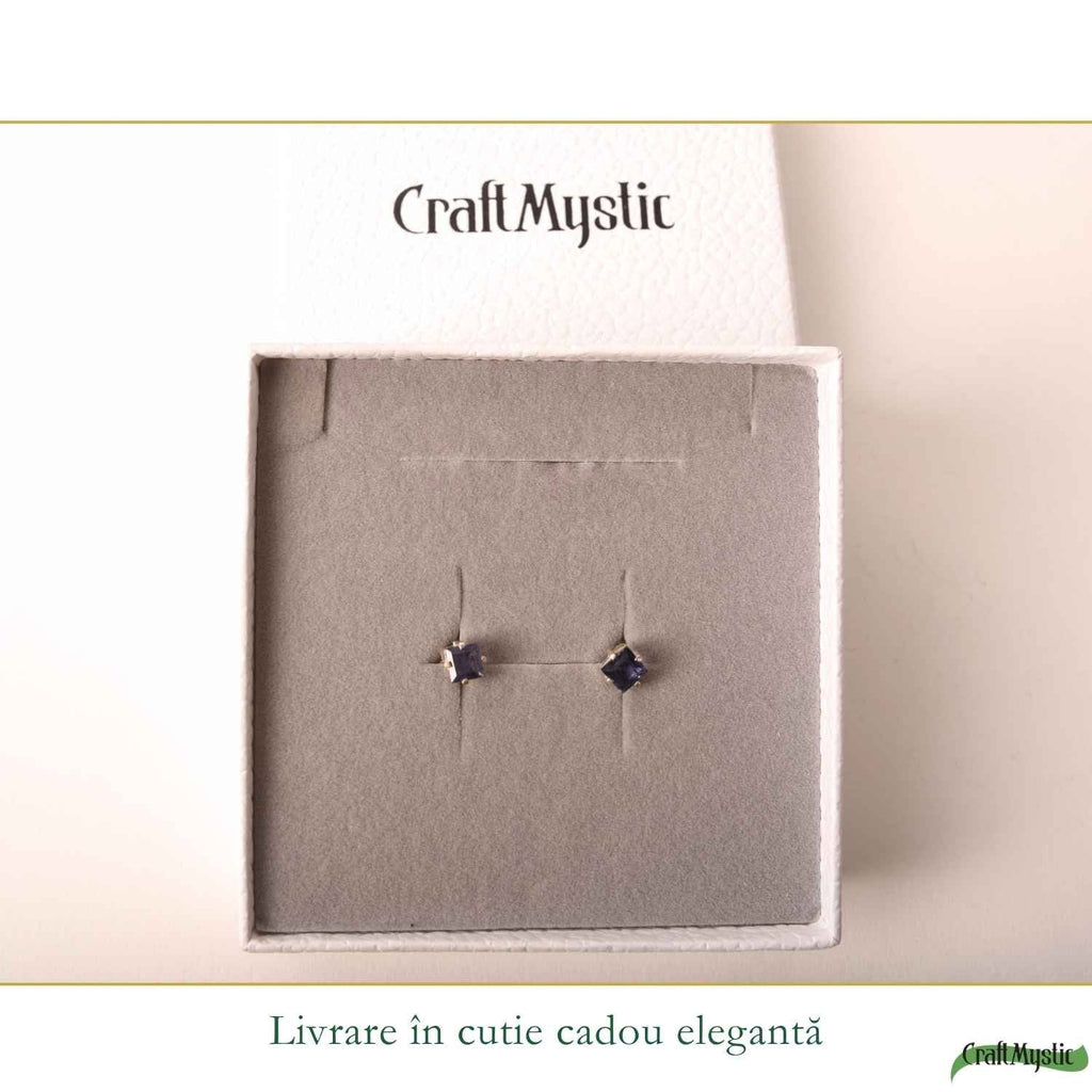 Cercei cu Iolit, Argint 925 – CraftMystic