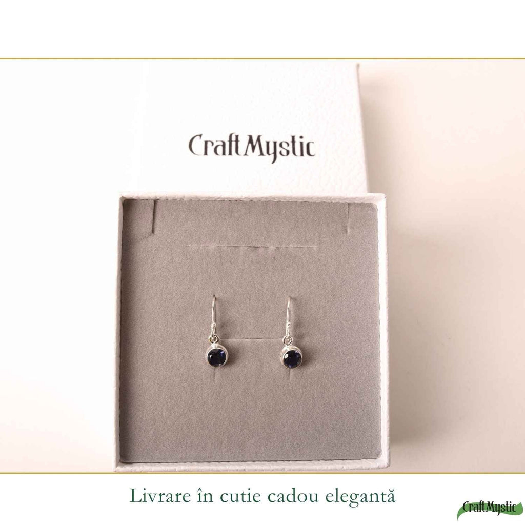 Cercei cu Iolit, Argint 925 – CraftMystic