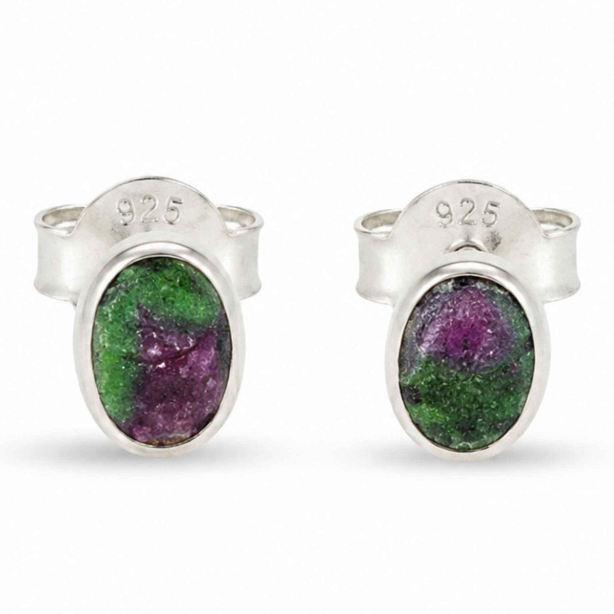 Cercei cu Rubin Zoisit, Argint 925 – CraftMystic