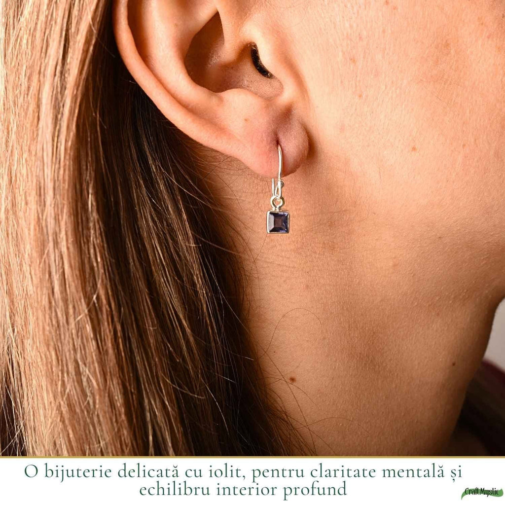 Cercei cu Iolit, Argint 925 – CraftMystic