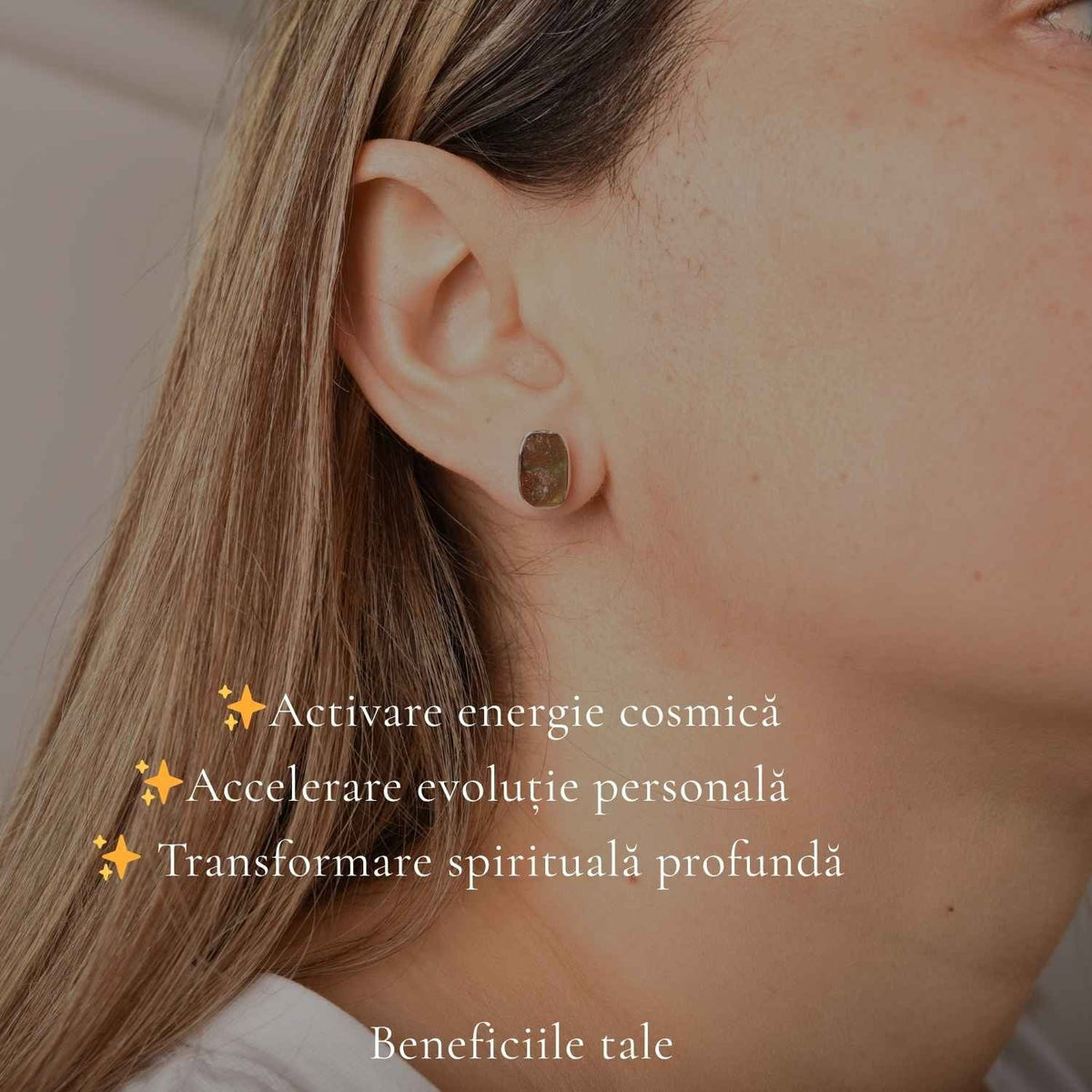 Cercei cu Moldavit, Argint 925 – CraftMystic