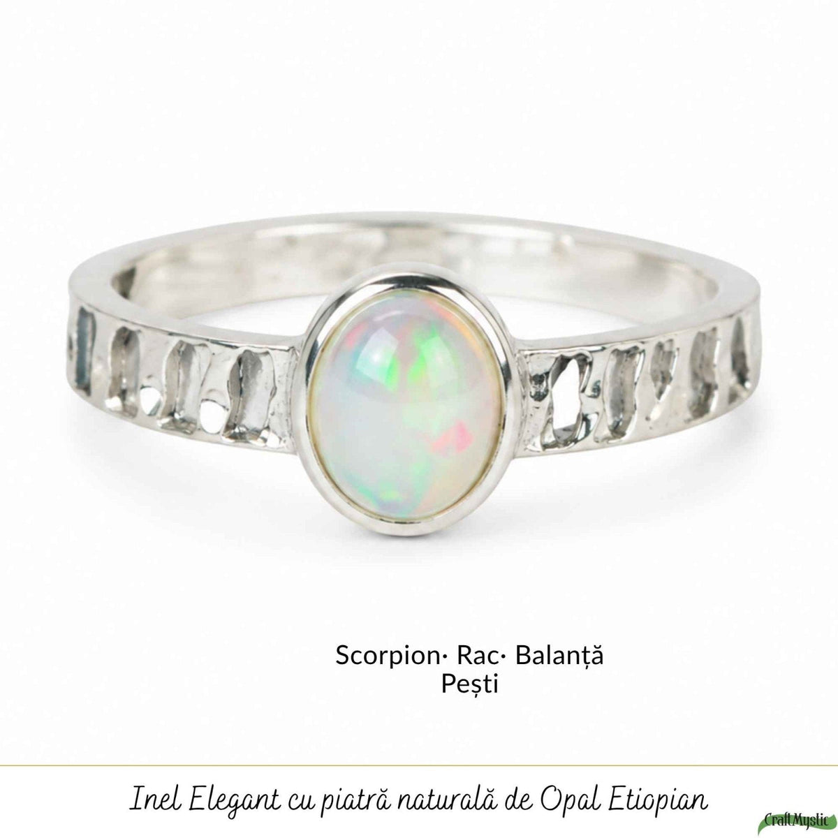 Inel cu Opal, Argint 925 – CraftMystic