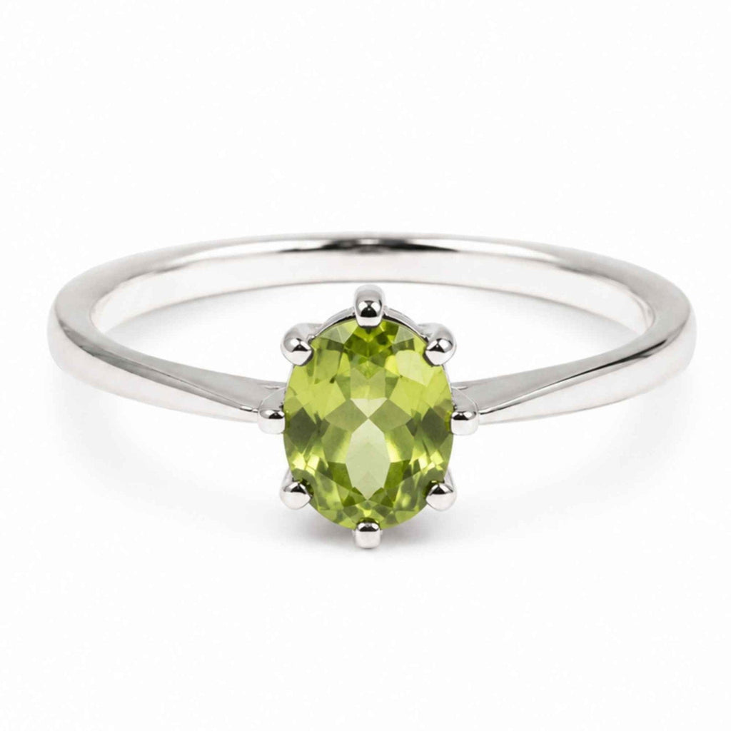 Inel cu Peridot, Argint 925 – CraftMystic