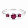 Inel cu Rubin, Argint 925 – CraftMystic