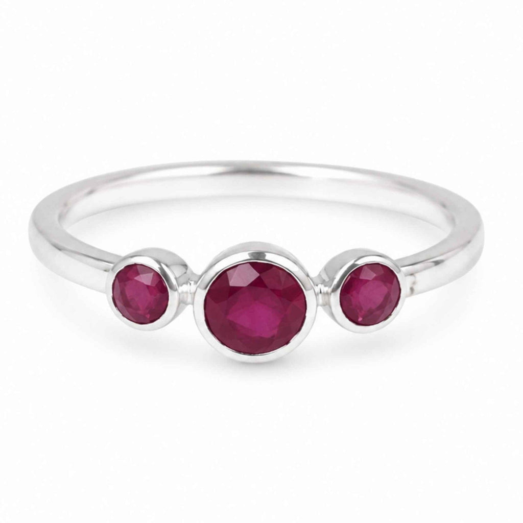 Inel cu Rubin, Argint 925 – CraftMystic
