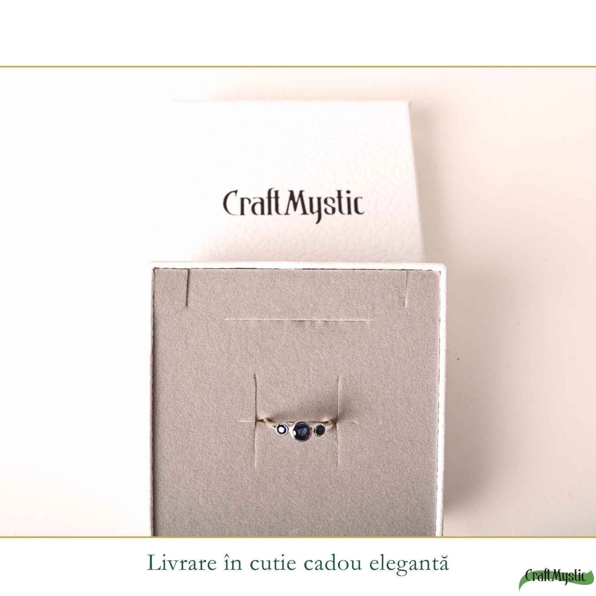 Inel cu Safir, Argint 925 – CraftMystic