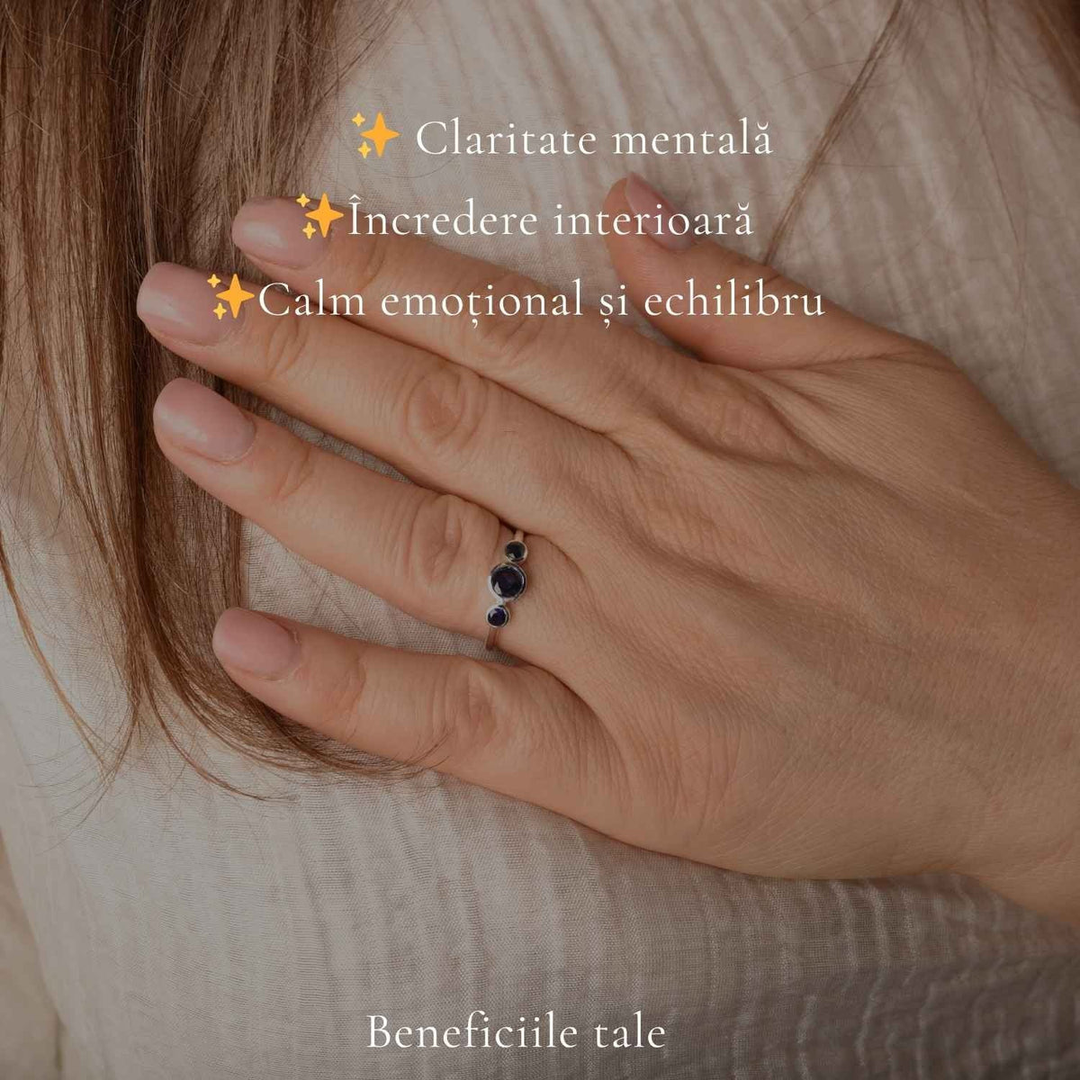 Inel cu Safir, Argint 925 – CraftMystic
