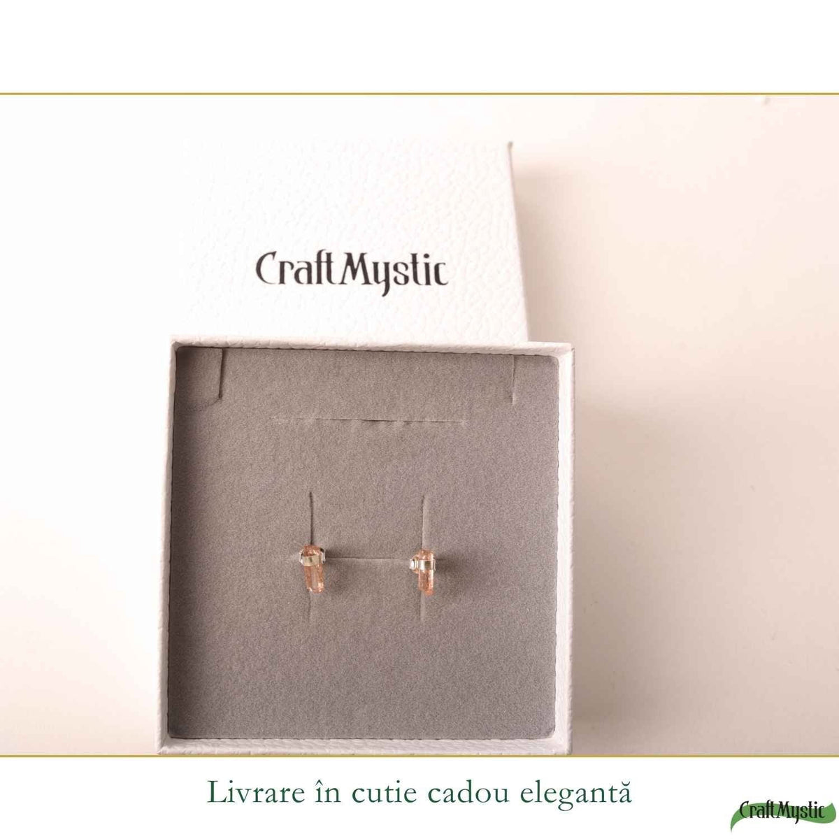 Cercei cu Topaz, Argint 925 – CraftMystic