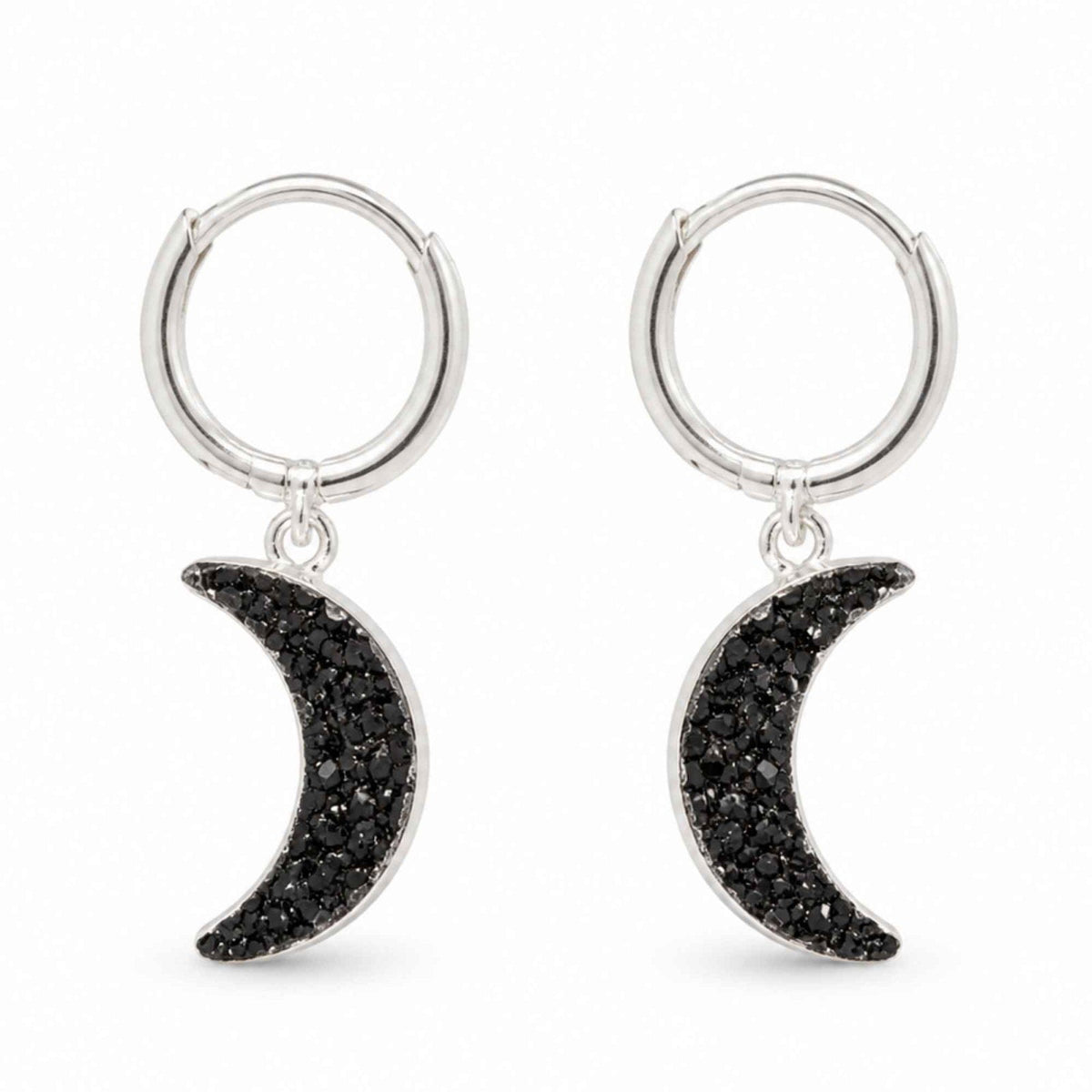 Cercei cu Turmalină Neagră, Argint 925 – CraftMystic