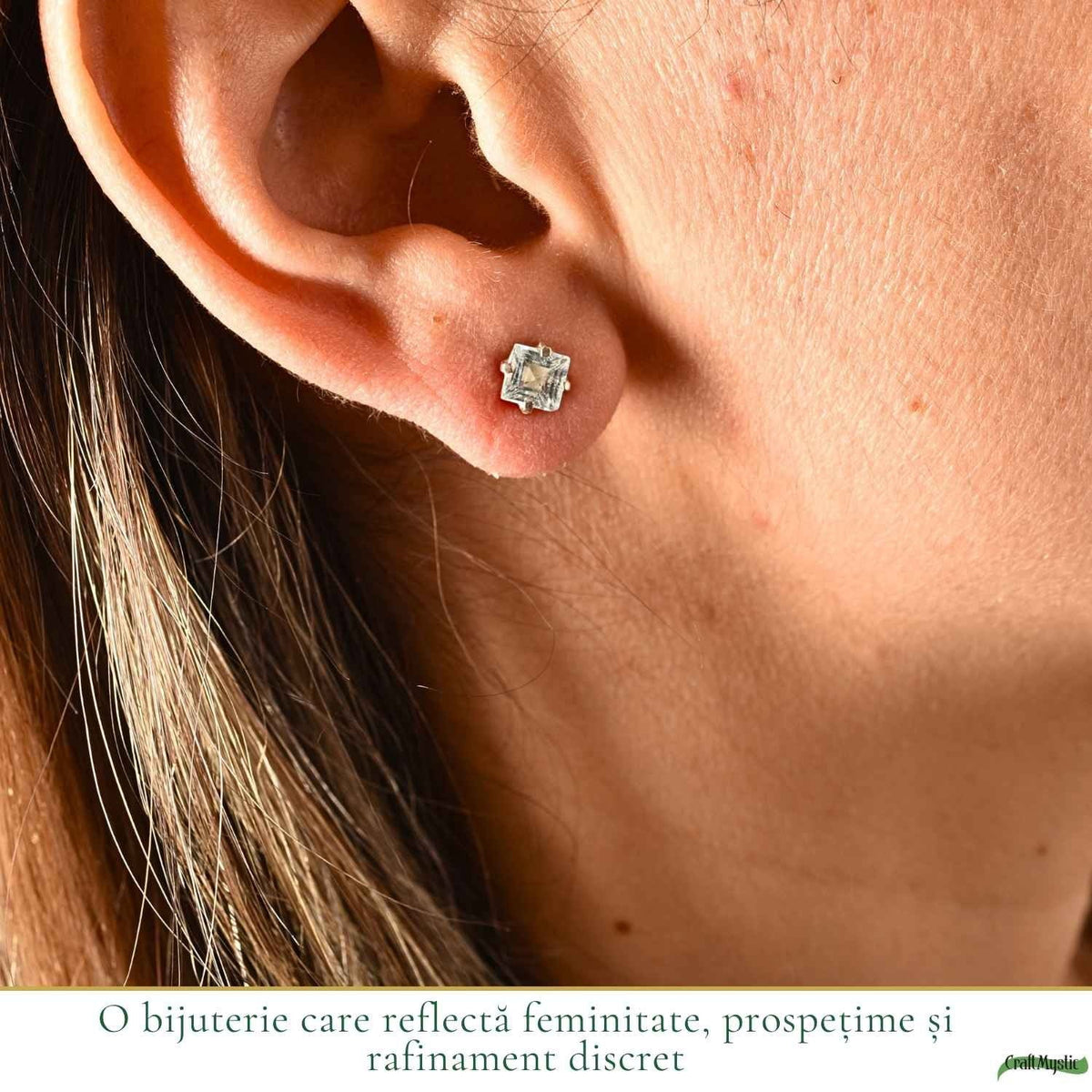 Cercei cu Topaz, Argint 925 – CraftMystic