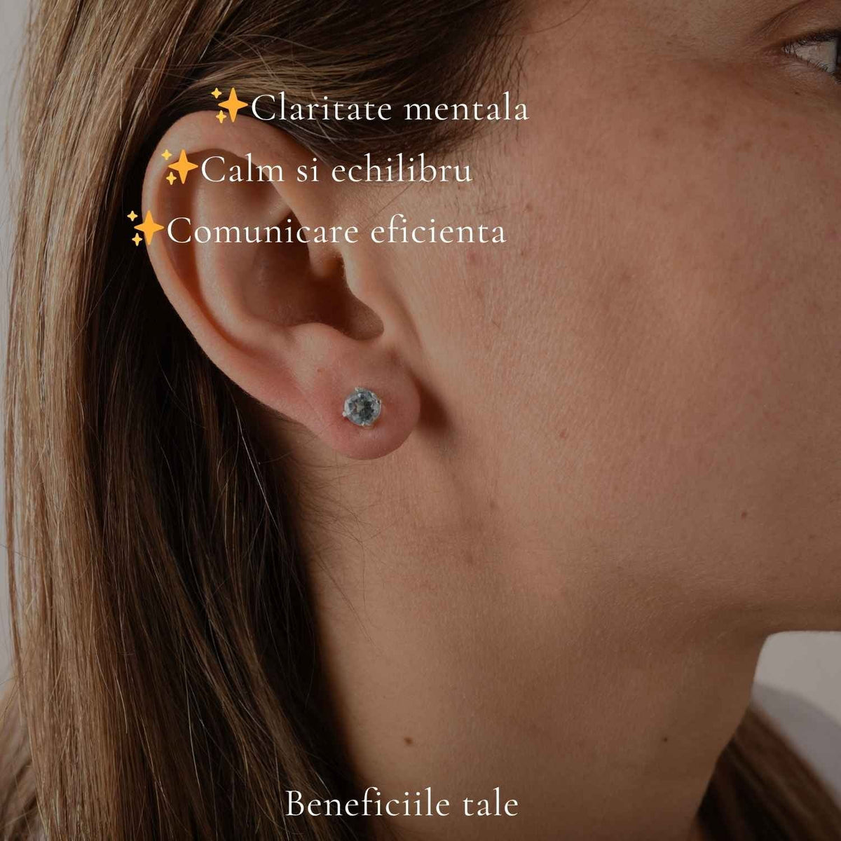 Cercei cu Topaz, Argint 925 – CraftMystic