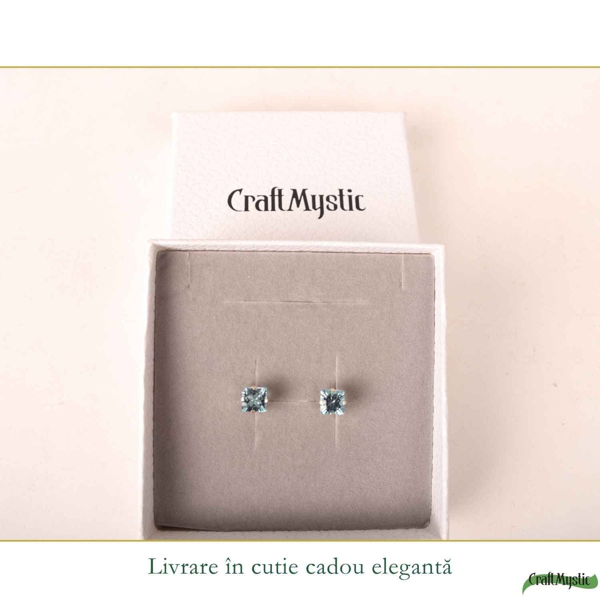 Cercei cu Topaz, Argint 925 – CraftMystic