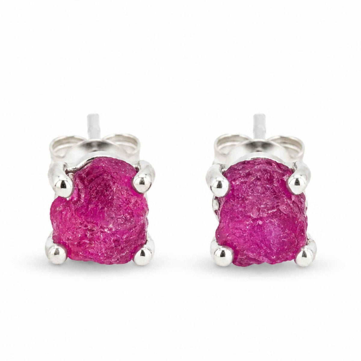 Cercei cu Rubin, Argint 925 – CraftMystic