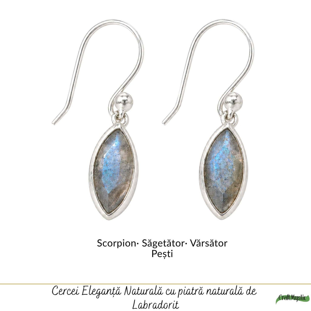 Cercei cu Labradorit, Argint 925 – CraftMystic