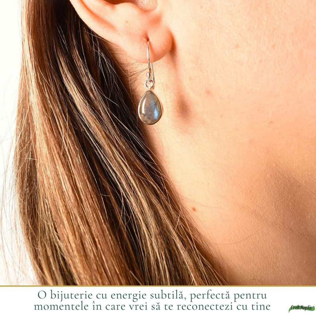 Cercei cu Labradorit, Argint 925 – CraftMystic