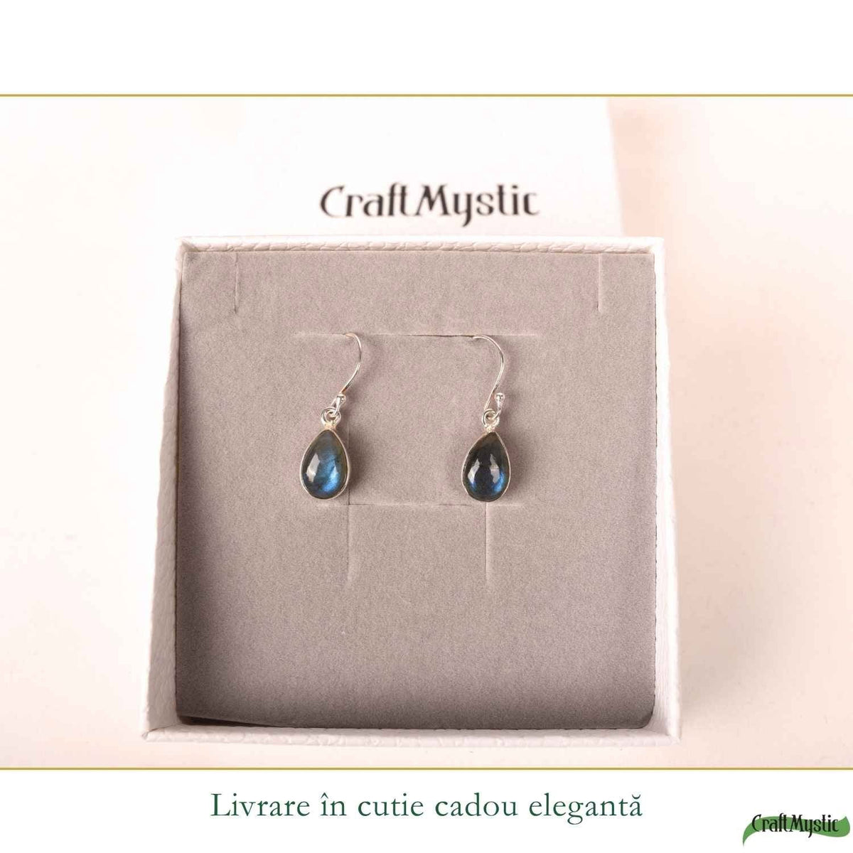 Cercei cu Labradorit, Argint 925 – CraftMystic