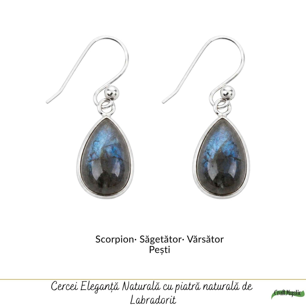 Cercei cu Labradorit, Argint 925 – CraftMystic