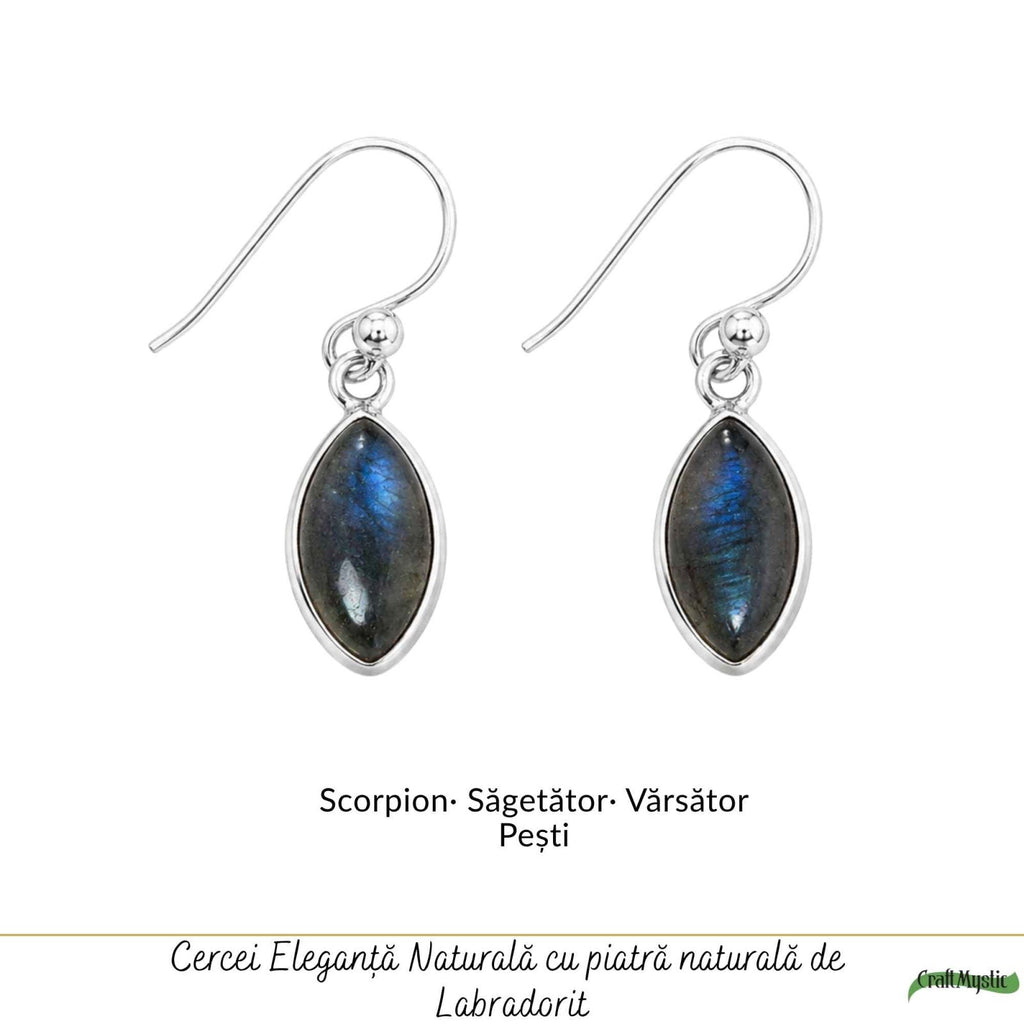 Cercei cu Labradorit, Argint 925 – CraftMystic