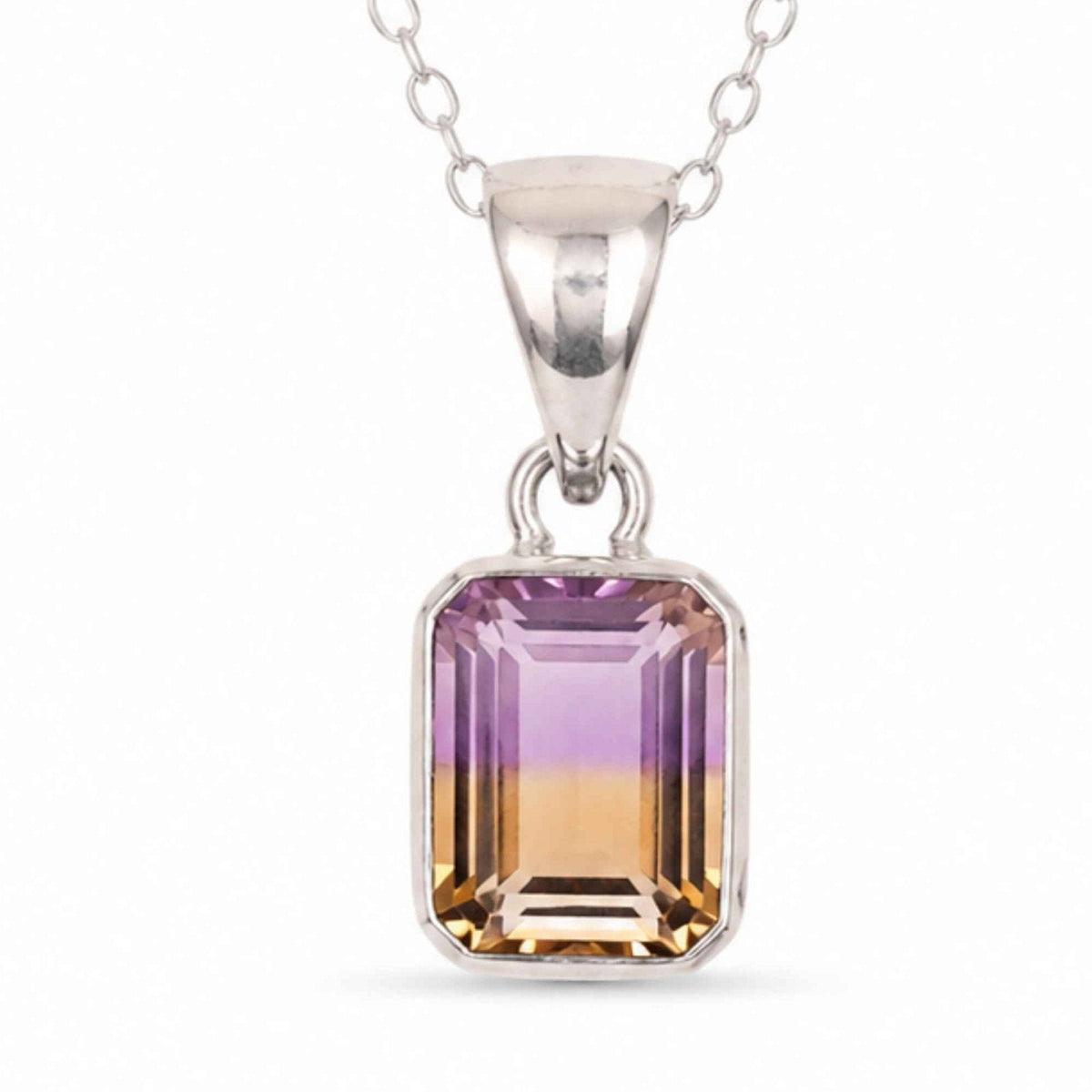Colier cu Ametrin, Argint 925 – CraftMystic