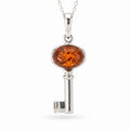 Colier cu Chihlimbar, Argint 925 – CraftMystic