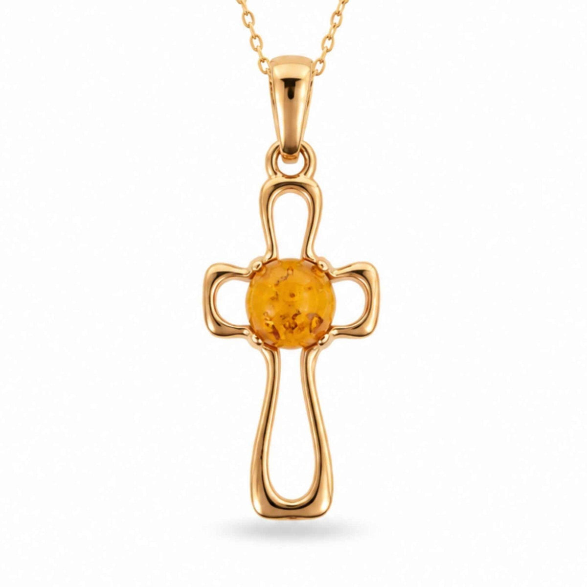 Colier cu Chihlimbar, Argint 925 – CraftMystic
