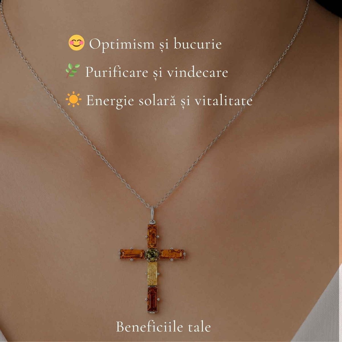 Colier cu Chihlimbar, Argint 925 – CraftMystic