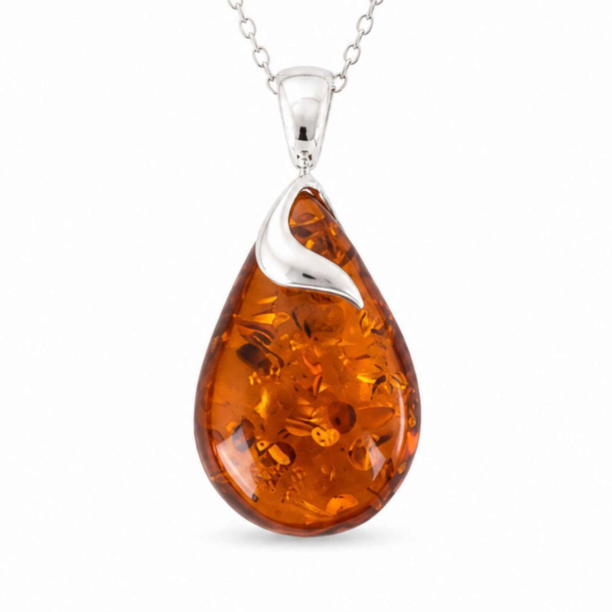 Colier cu Chihlimbar, Argint 925 – CraftMystic