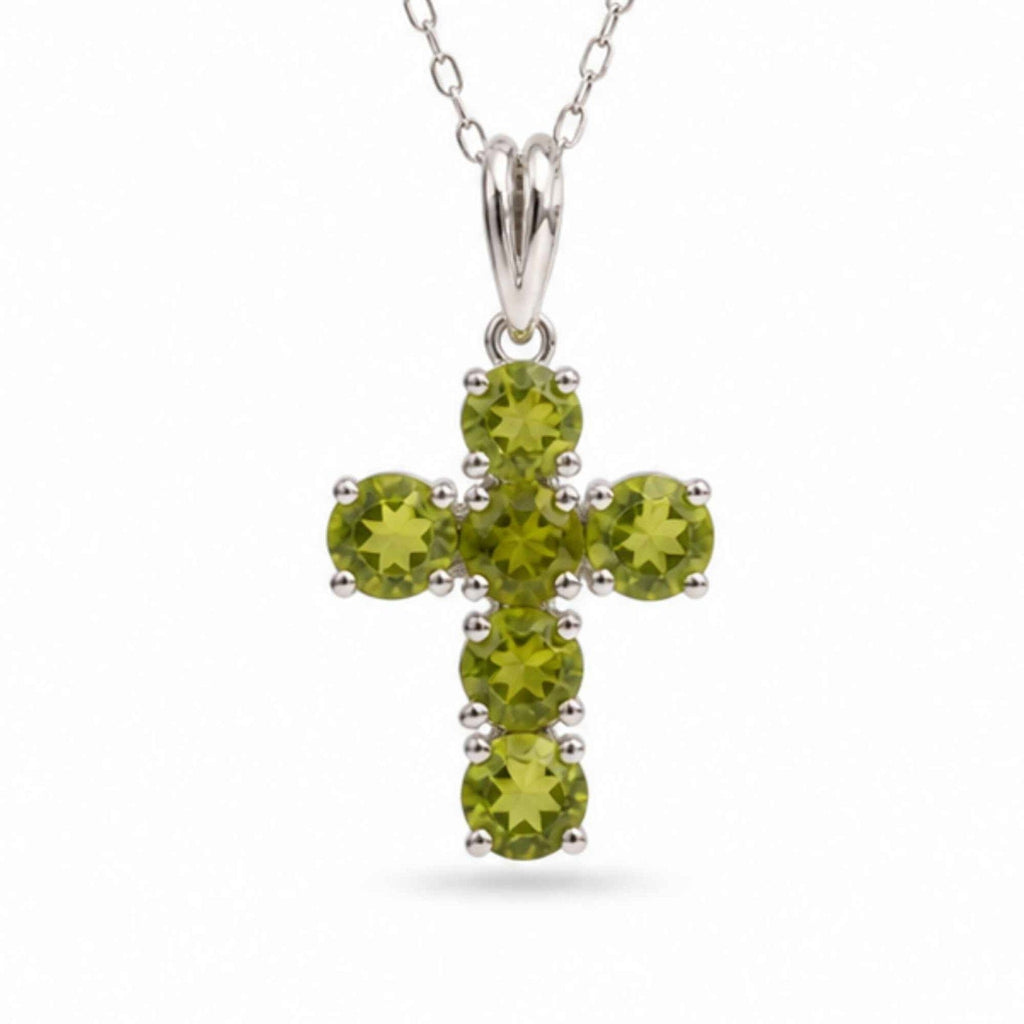 Colier cu Peridot, Argint 925 – CraftMystic