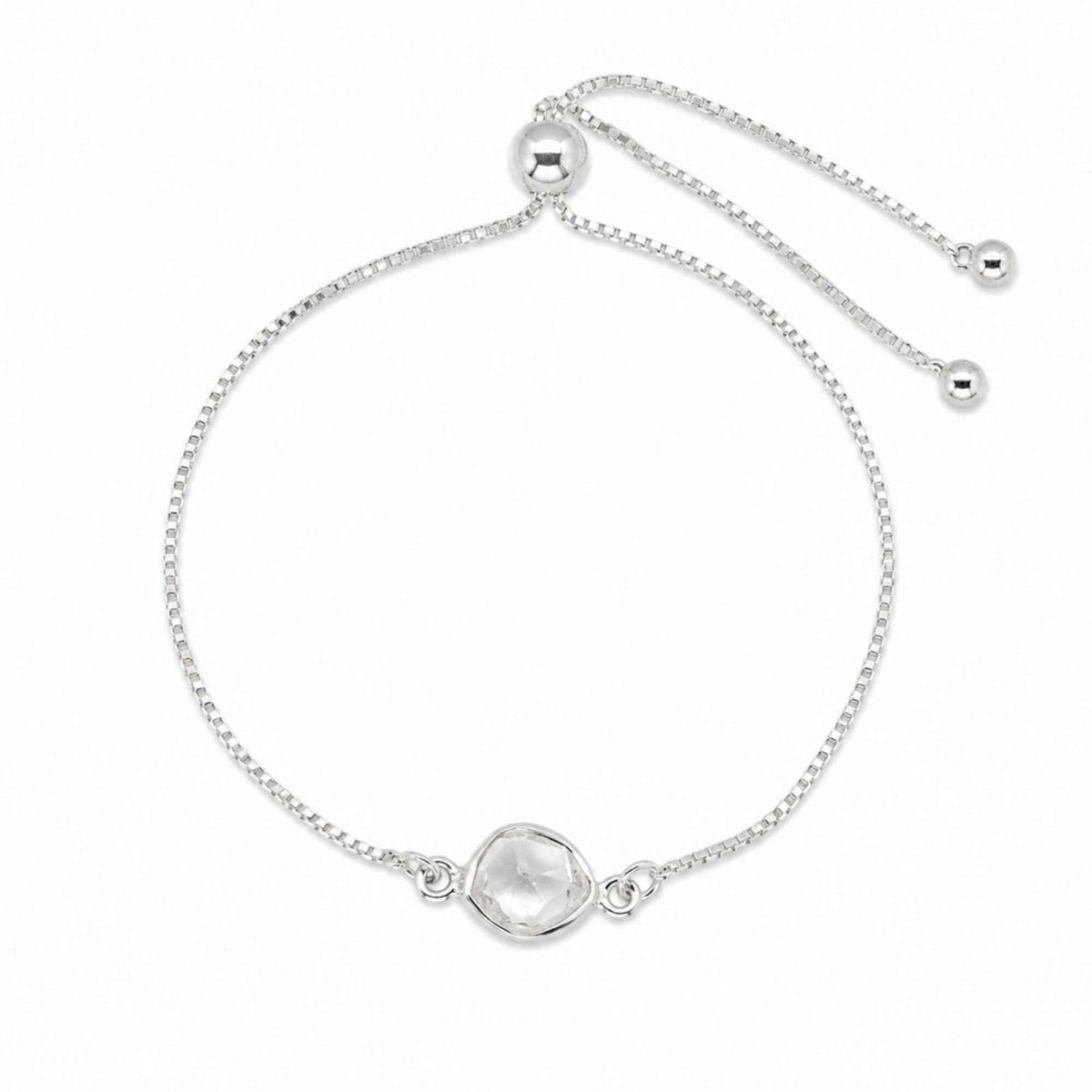 Brățară cu Diamant Herkimer, Argint 925 – CraftMystic
