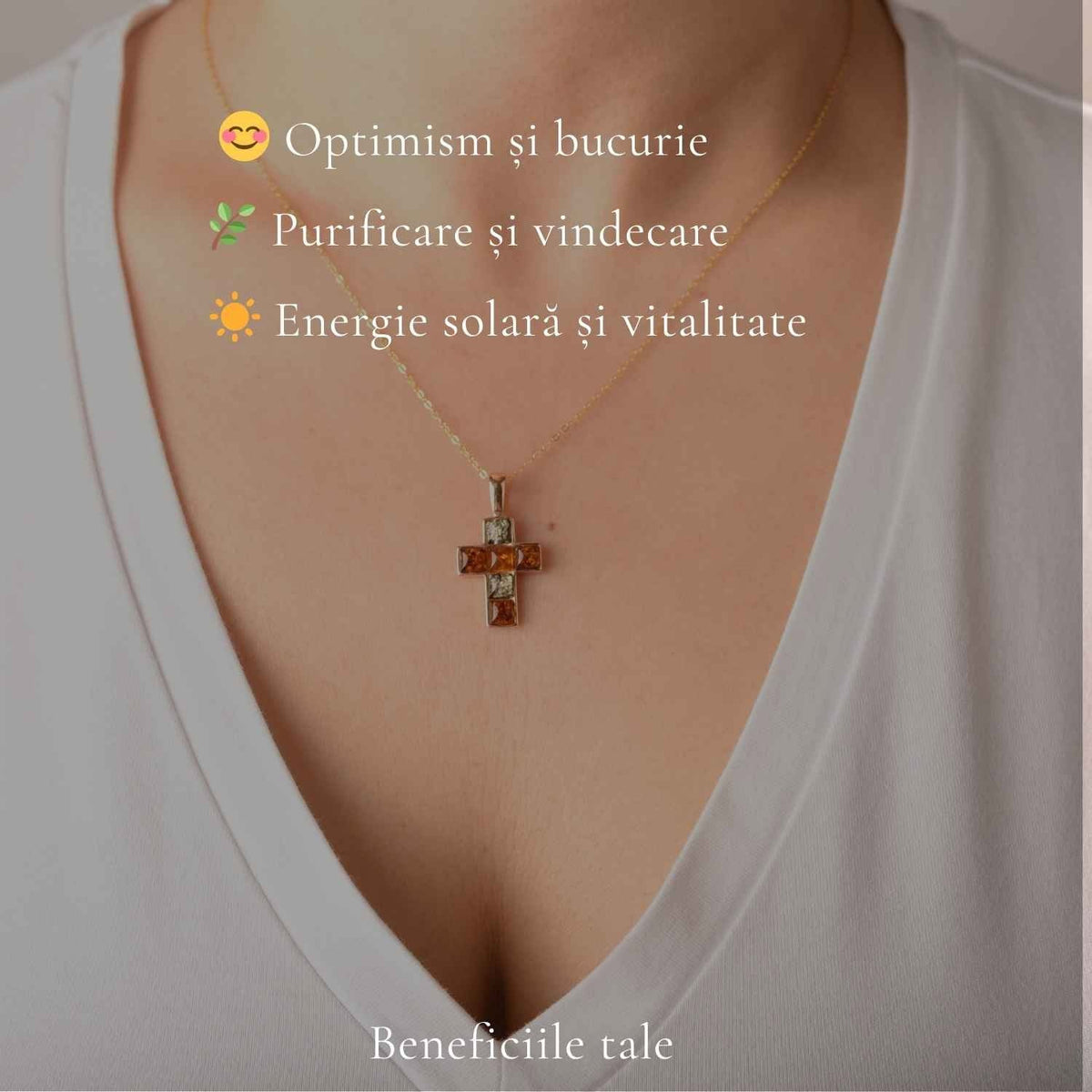 Colier cu Chihlimbar, Argint 925 – CraftMystic