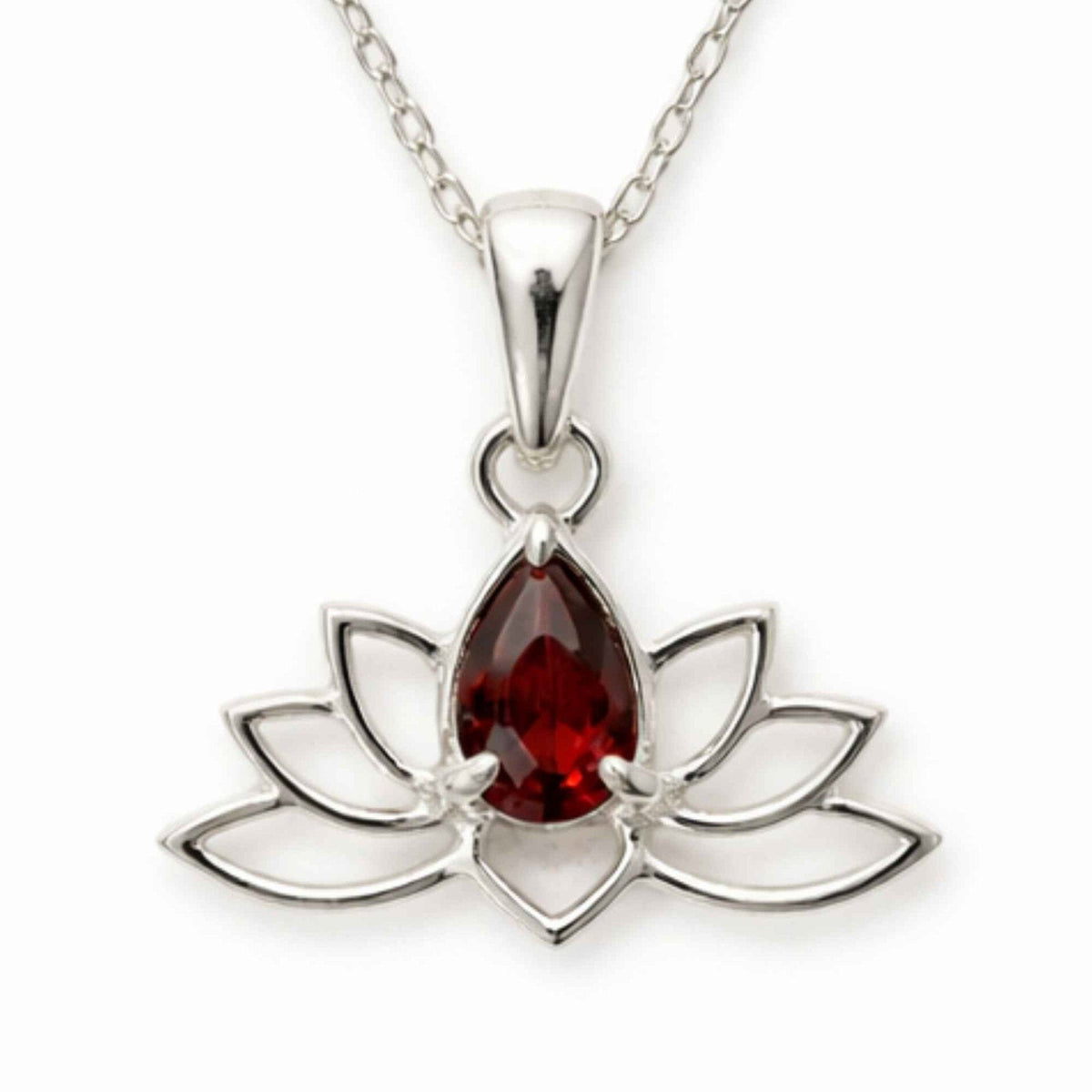Colier cu Granat, Argint 925 – CraftMystic