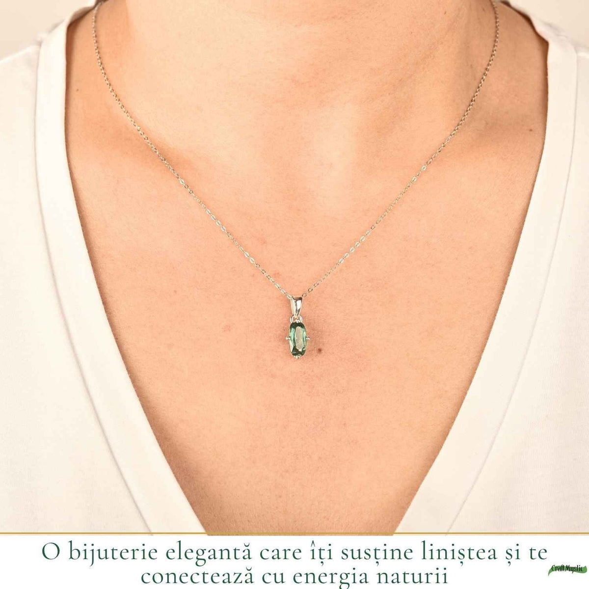 Colier cu Kyanit, Argint 925 – CraftMystic