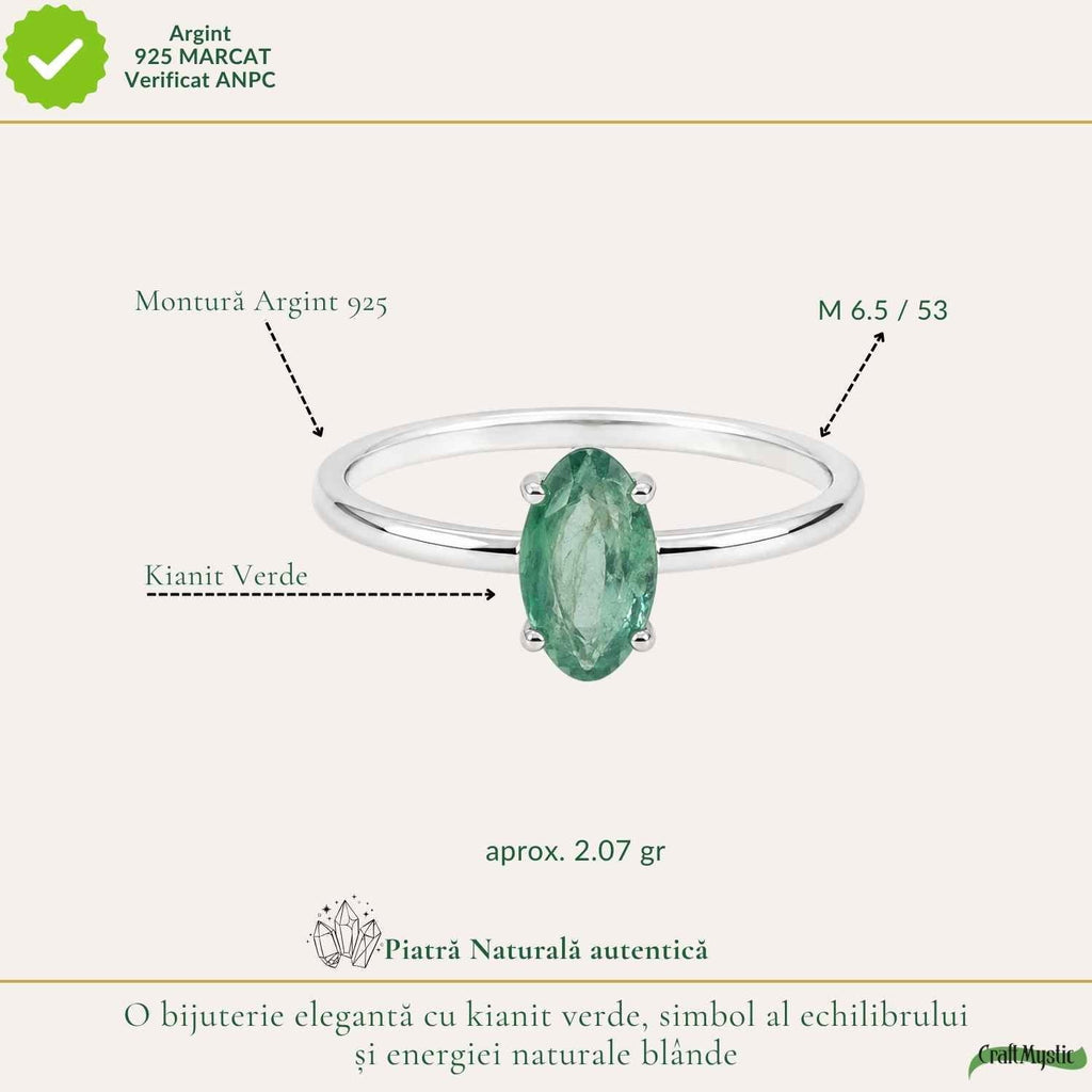Inel cu Kyanit, Argint 925 – CraftMystic