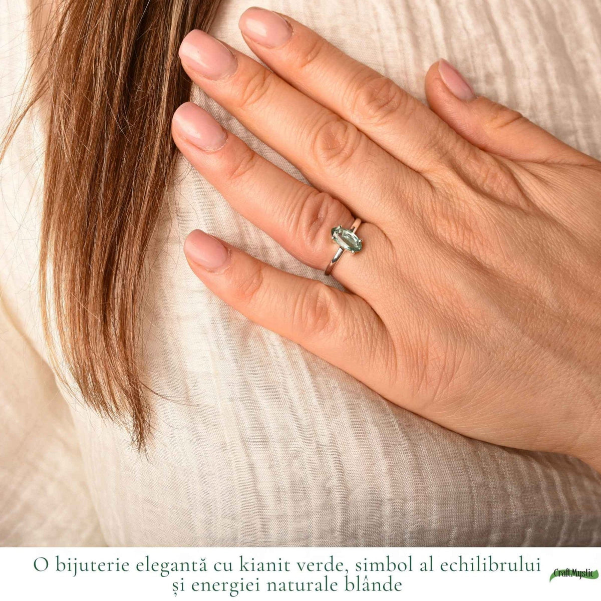 Inel cu Kyanit, Argint 925 – CraftMystic